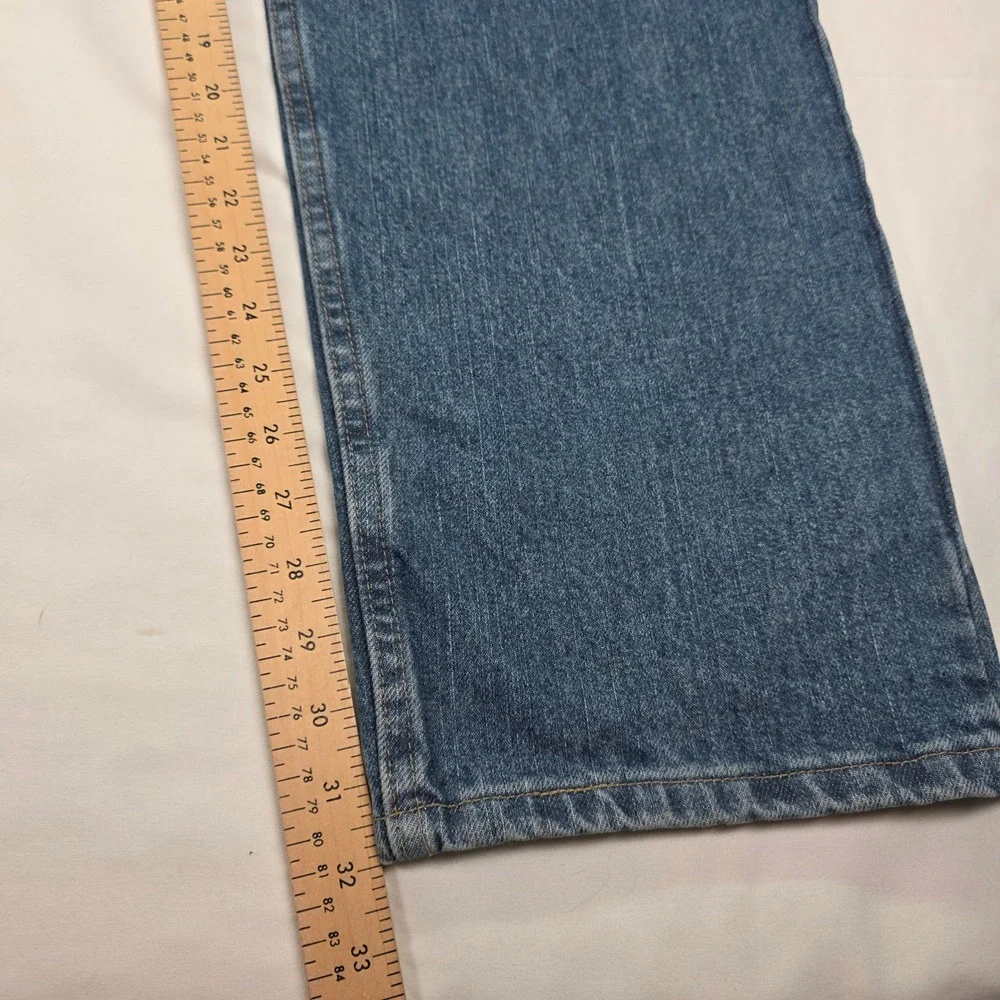 Wrangler Five Star Premium Denim Regular Fit Straight Leg Jeans Blue 40x32 NEW